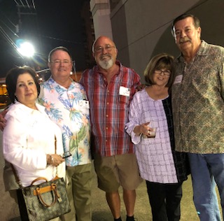 Lana Hughes, Chris Bellanger, Pete Huber, Jeanne Anne Bellanger and Jimmy Hughes